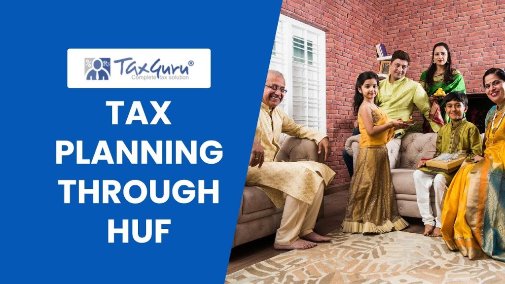 Picture of: HUF: A Tax Planning Instrument