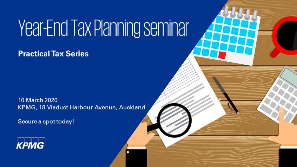 Picture of: KPMG NZ on Twitter: “Preparing your company #taxreturn? Come along