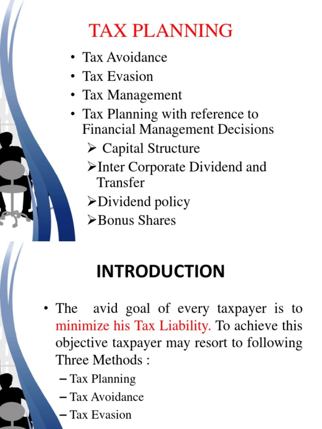 Picture of: Tax Planning  PDF  Tax Avoidance  Taxpayer